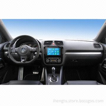 In-dash 2 DIN touchscreen car multimedia, smart link with phone apps, dual control, Bluetooth
